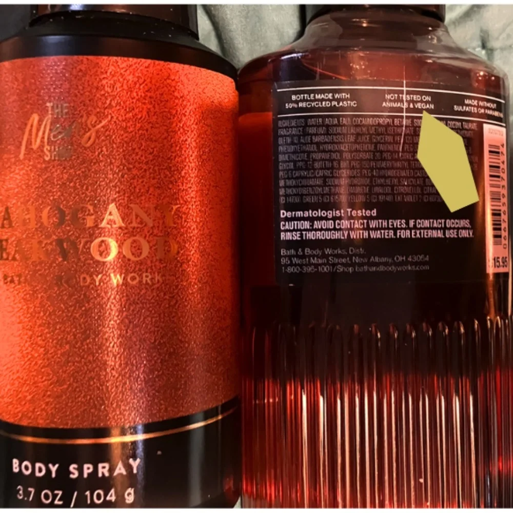 Mahogany Teakwood 3 in 1 - Hair, Face & Body Wash Plus Mahogany Teakwood Spray